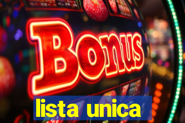 lista unica